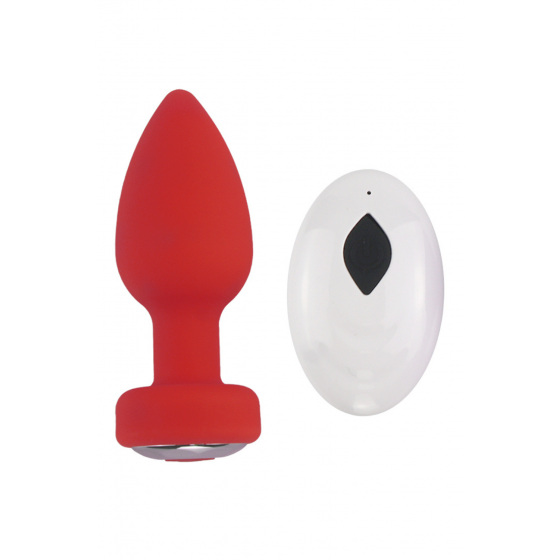 plug anal vibrant en silicone avec télécommande - Ma Boutique en Folie