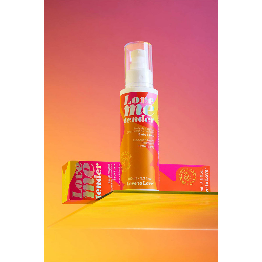 Huile de massage gourmande à la barbe à papa – Ma Boutique En Folie