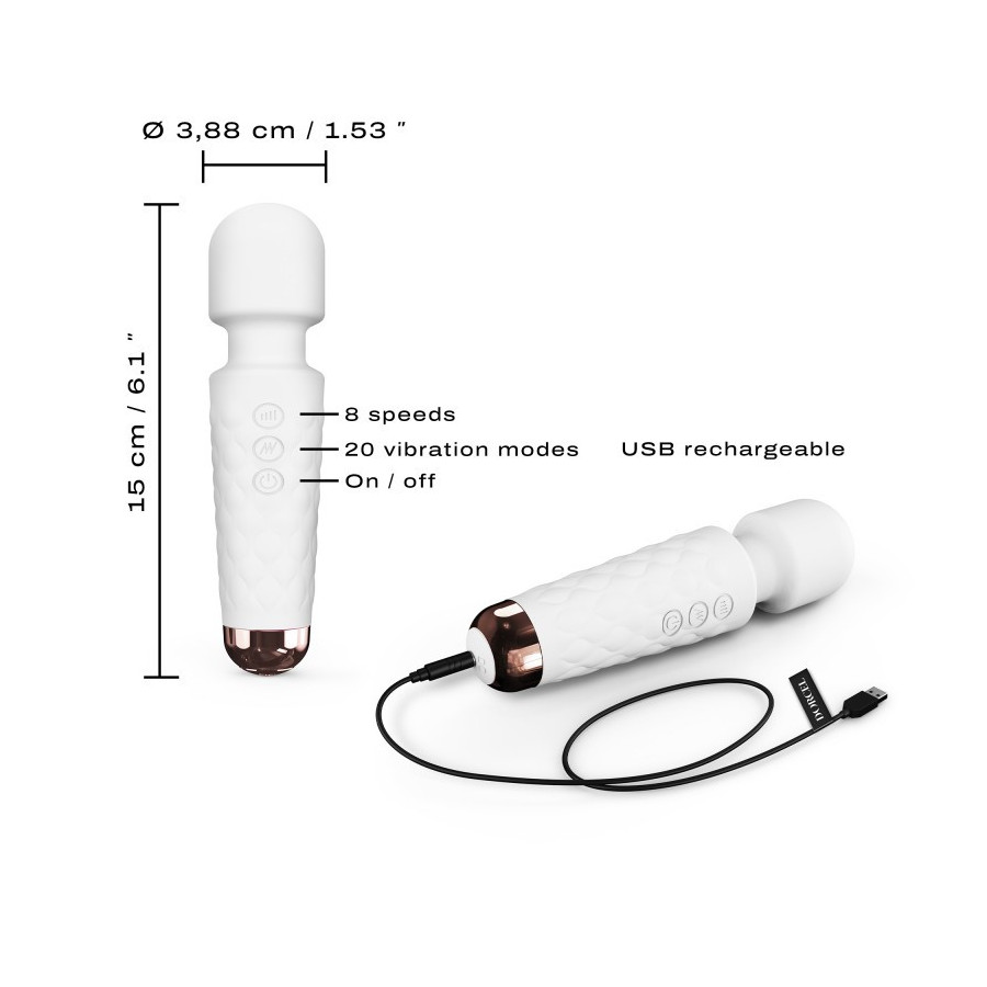 Mini Wanderful Dorcel Or et Blanc Pas Cher