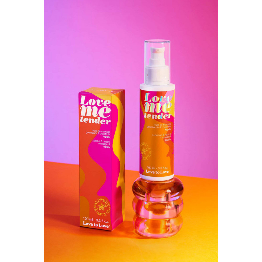 Huile de massage gourmande à la vanille – Ma Boutique En Folie