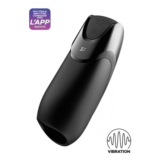 Masturbateur Men Vibration+ Connecté - Satisfyer