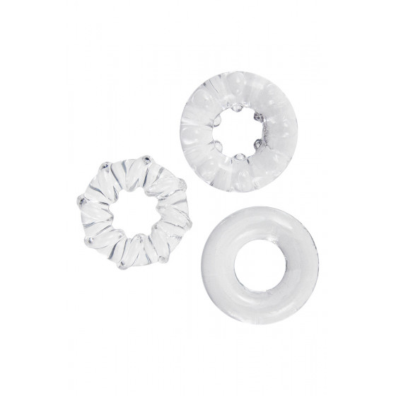 3 Cockrings Transparents - Litolu