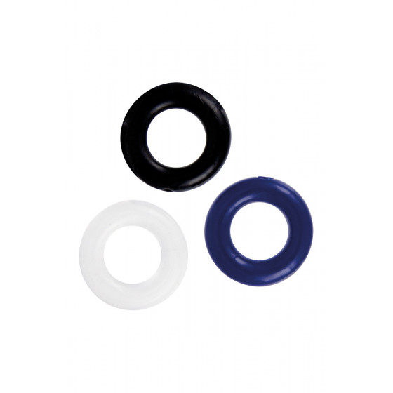 Set 3 Cockrings Multicolore - Litolu