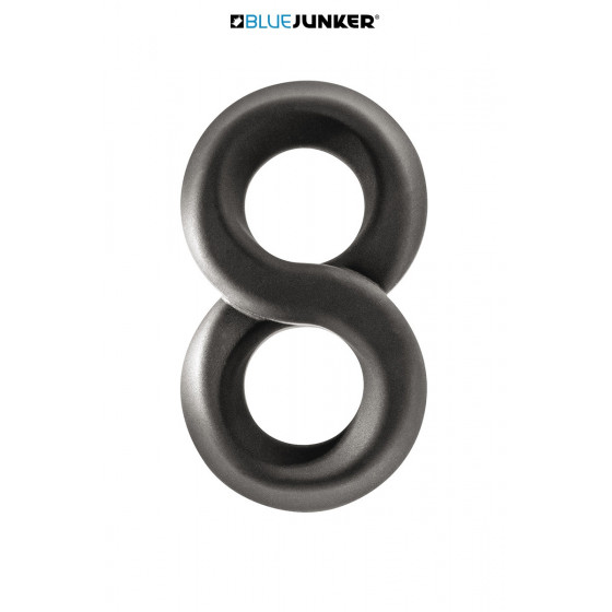 Double Cockring en 8 - Blue Junker