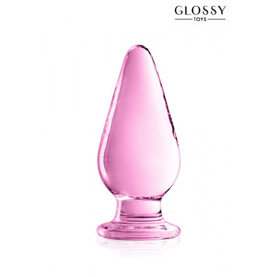 Plug Anal Verre Glossy Toys n° 26 Pink