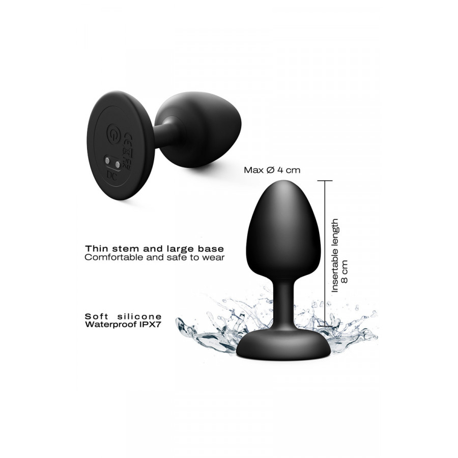 Plug Anal Vibrant Geisha Infinite L – Dorcel | Télécommande, Billes Rotatives