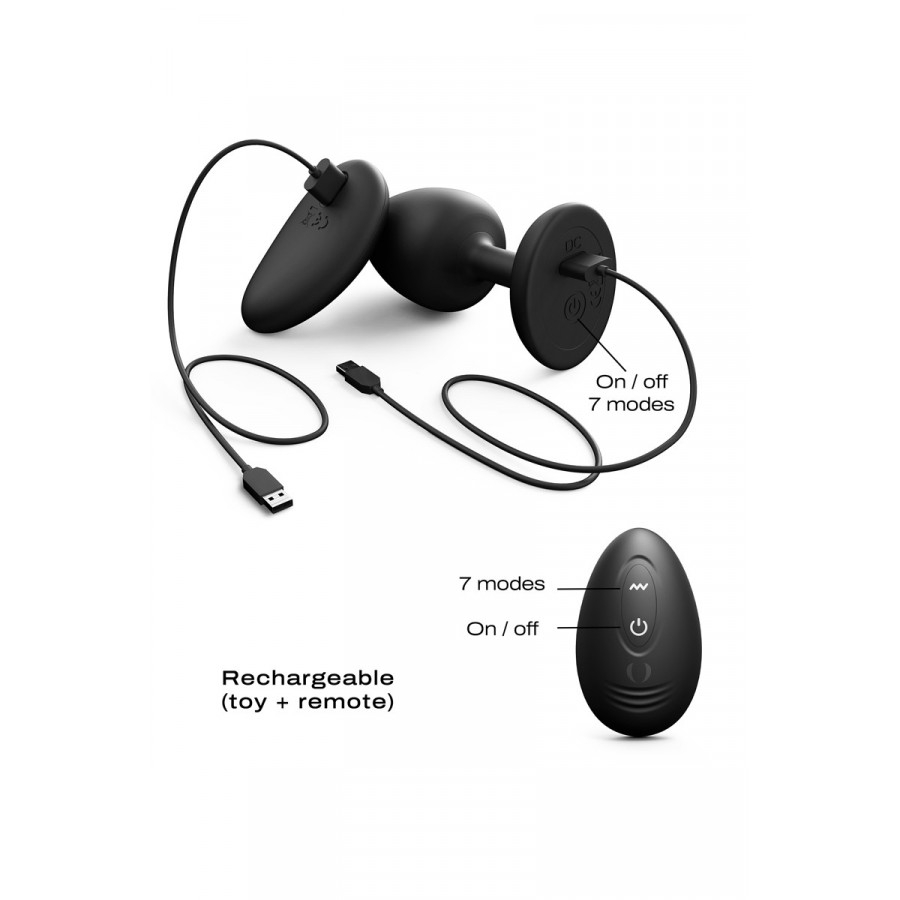 Plug Anal Vibrant Geisha Infinite L – Dorcel | Télécommande, Billes Rotatives