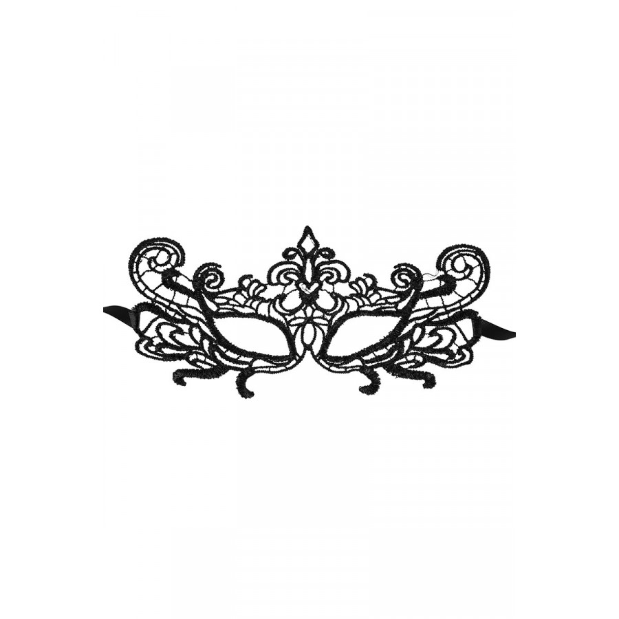 Loup Noir Voie Lactée – Masque en Dentelle Maskarade