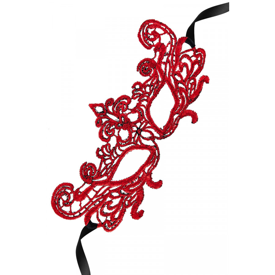 Loup Rouge Voie Lactée – Masque Souple en Dentelle