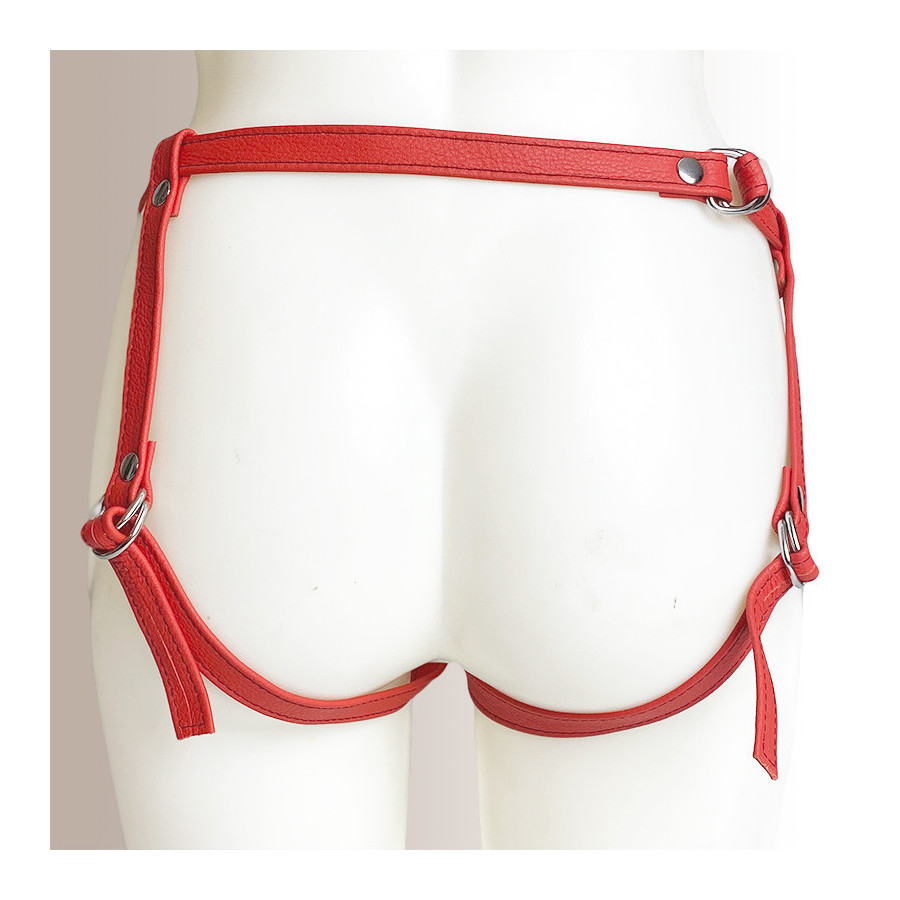 Strap On 1 Attaches Anneaux Rouge
