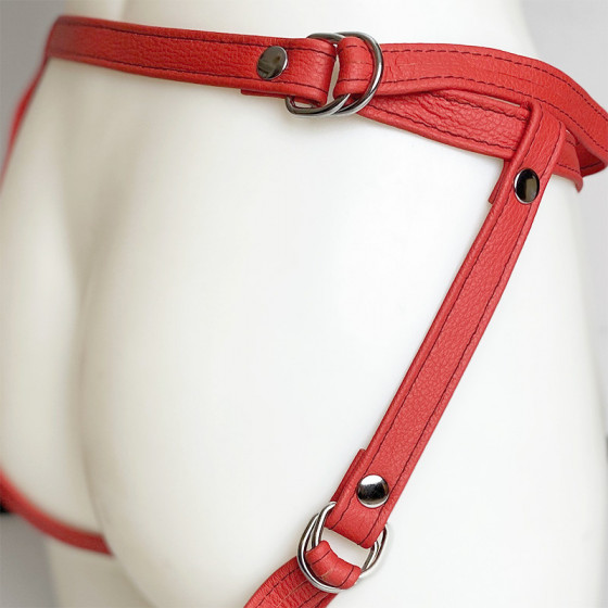 Strap On 1 Attaches Anneaux Rouge