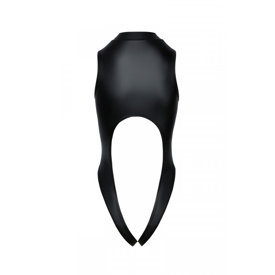 Body noir ouvert à l’entrejambe – Cotelli Lingerie sexy