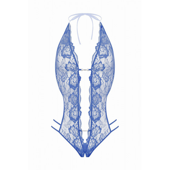 Body string ouvert Renee bleu – Christine | Lingerie sexy