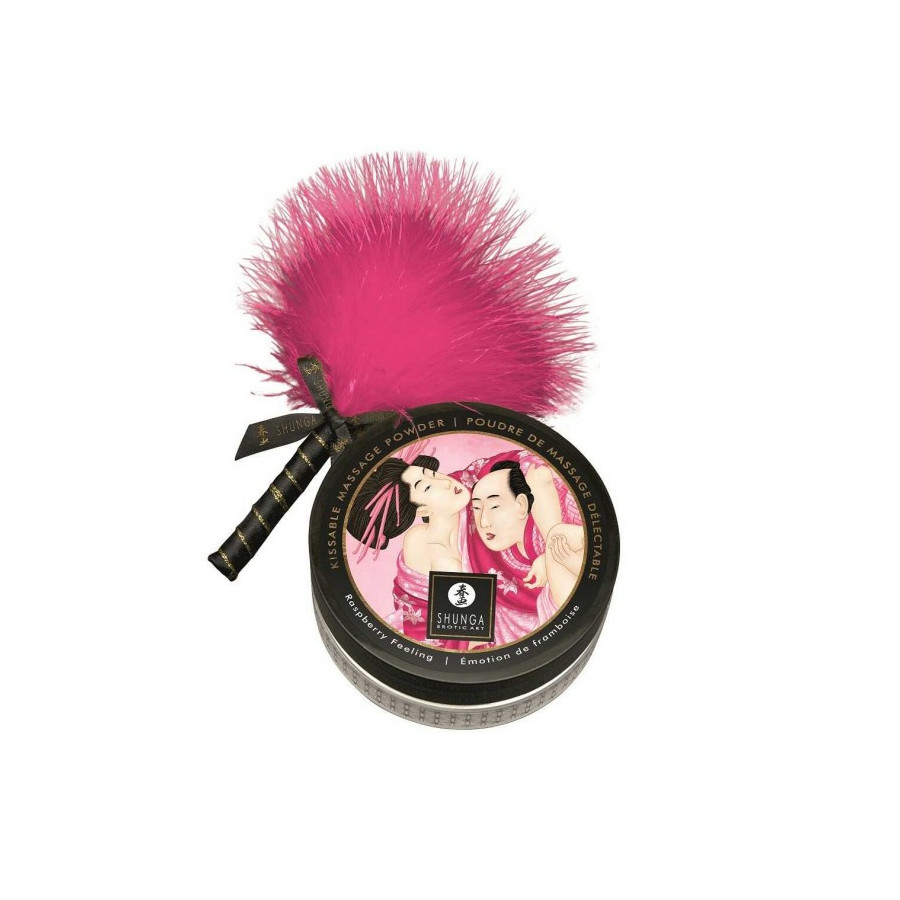 Poudre de Massage Délectable Émotion de Framboise