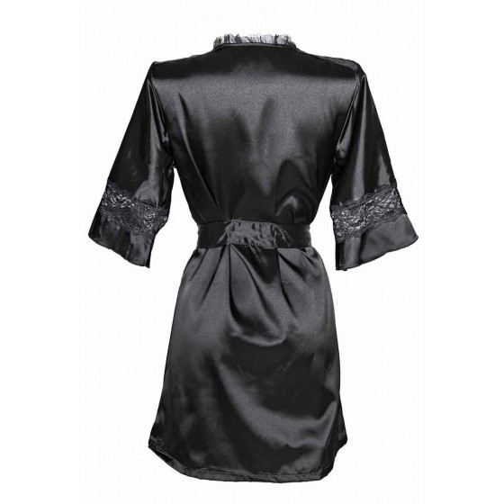 Peignoir Déshabillé Noir Femme Sexy Pas Cher
