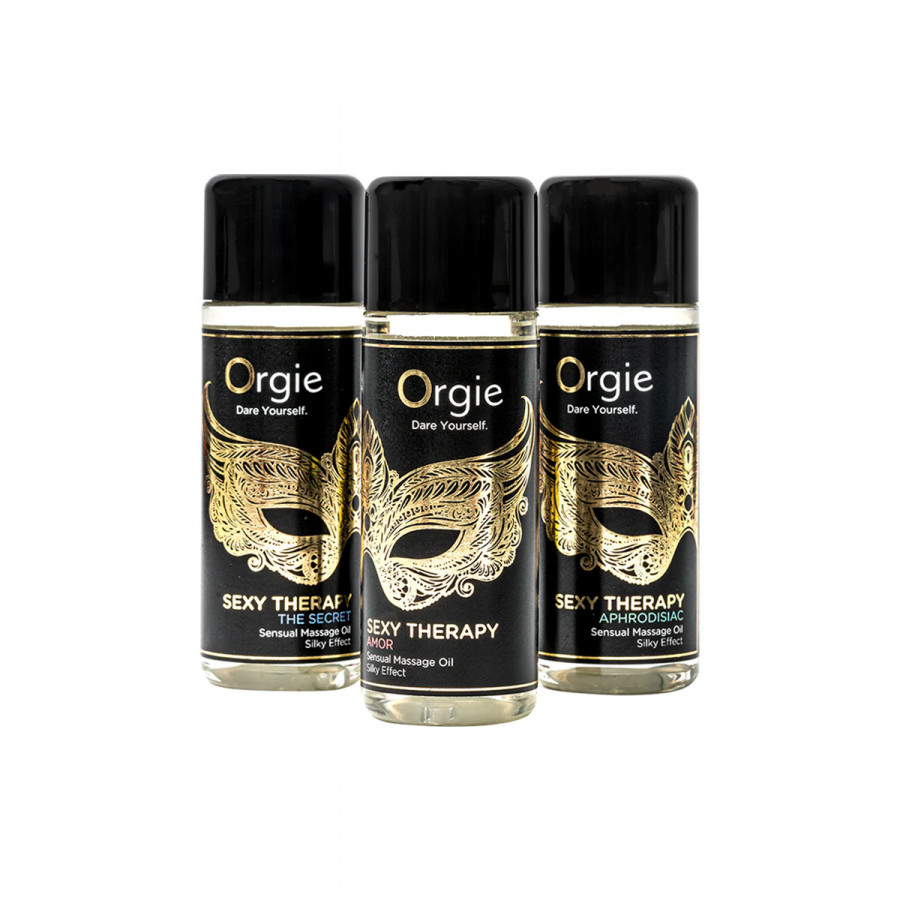 Coffret 3 huiles de massage Sexy Therapy – Orgie