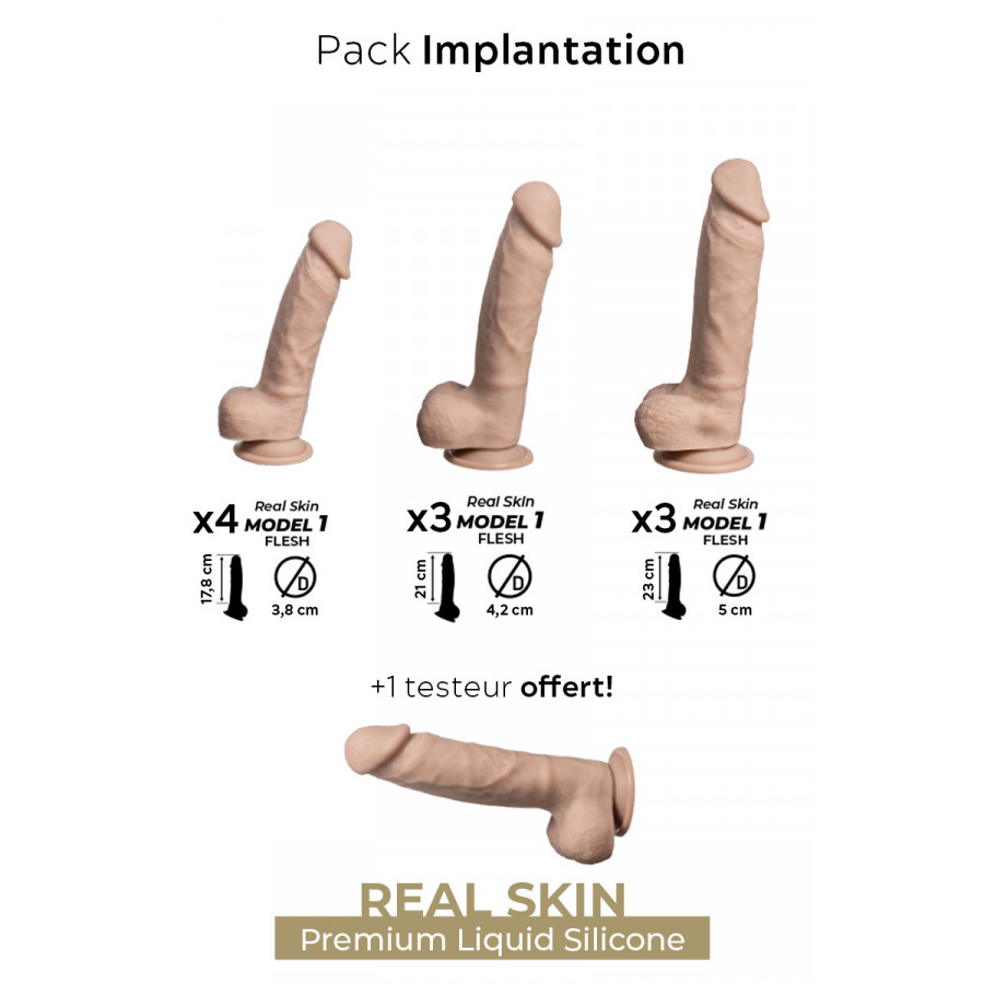 Godes réalistes disponibles en plusieurs tailles – Livraison rapide et discrète