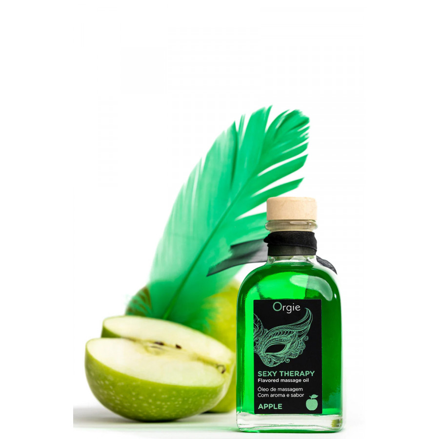 Huile de Massage Embrassable Pomme – Sexy Therapy