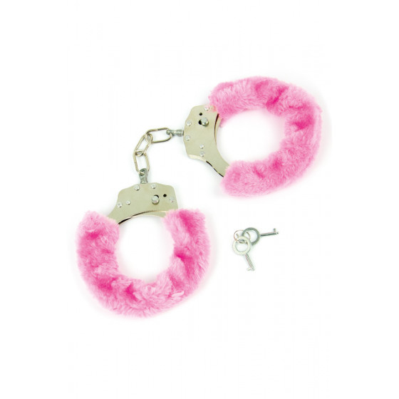 Menottes Fourrure Rose - Litolu