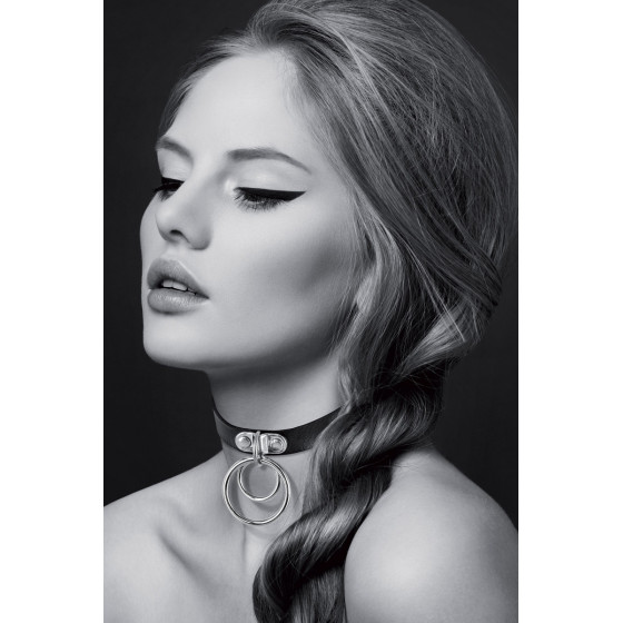 Collier Fetish avec Double Anneau - Bijoux pour Toi