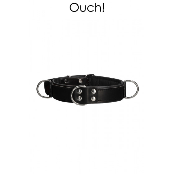 Collier Bondage Deluxe Noir - Ouch