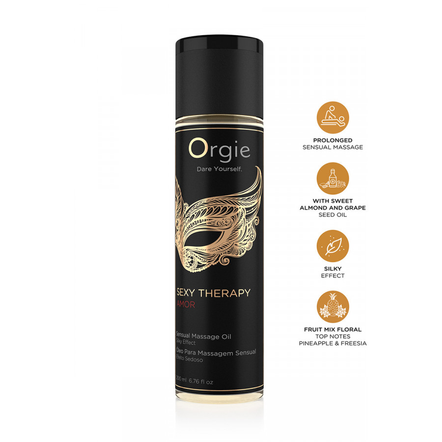 Huile de massage sensuelle Sexy Therapy Amor – Ma Boutique En Folie