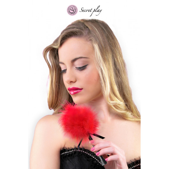 Plumeau 18 cm Rouge - Secret Play