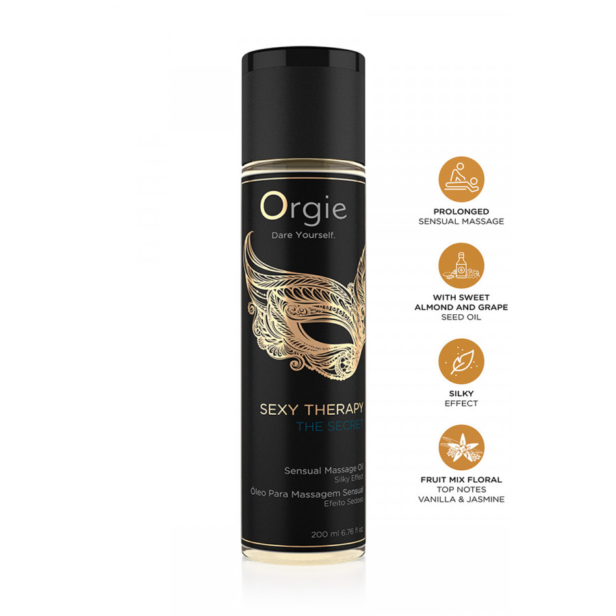 Huile de massage sensuelle Sexy Therapy The Secret