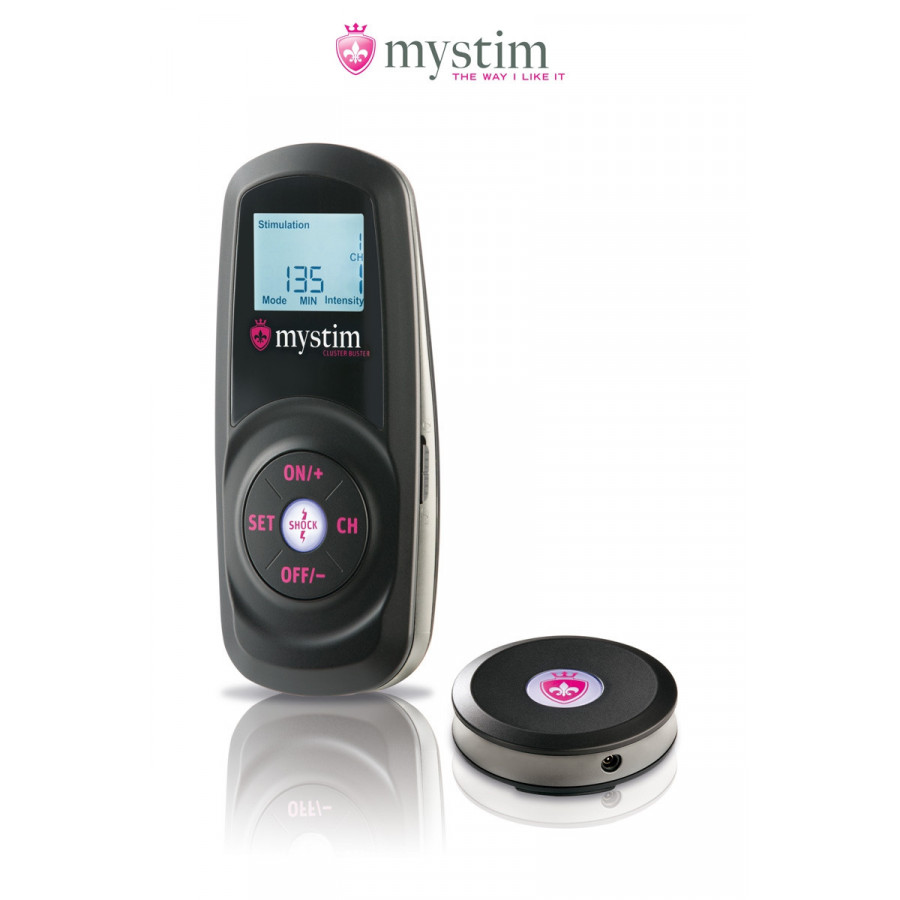 Centrale Électro-Stimulation Télécommandée Cluster Buster - Contrôle Précis et Stimulation Intense