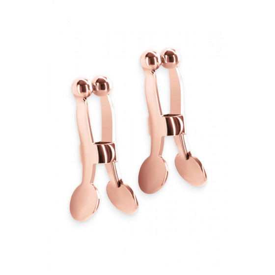 Pinces à Tétons Bound Rose Gold