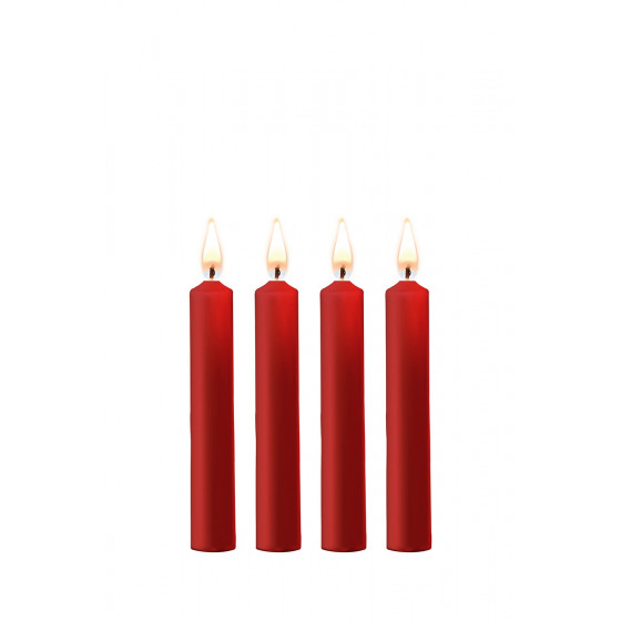 4 Bougies SM Rouges - Ouch