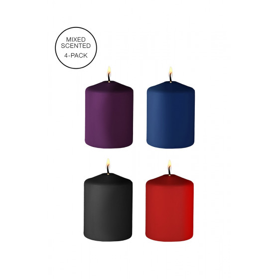 4 Bougies SM Parfums Variés - Ouch