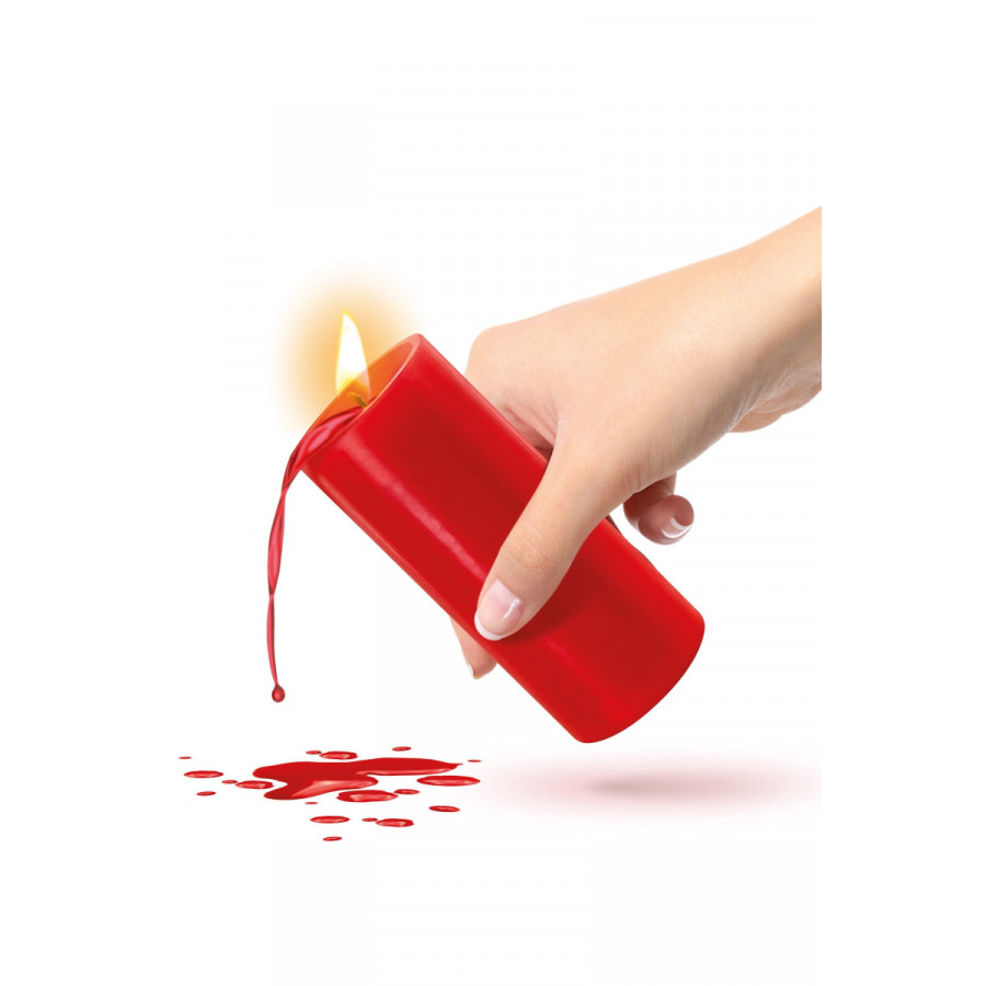 Bougie Basse Température Rouge - Accessoires pour créateurs et professionnels