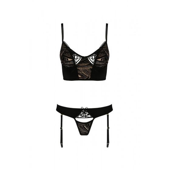 Ensemble Jarretelles et Bustier Sexy pas Cher -  Livaison Express