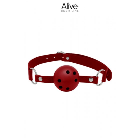 Baillon Discretion Rouge - Alive