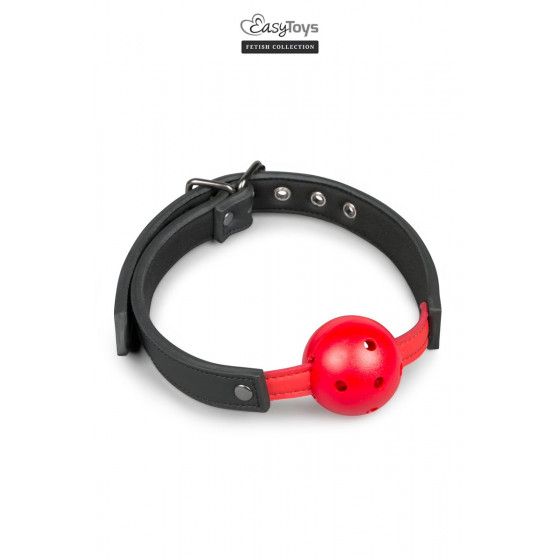 Gagged Ball avec Balle Rouge - EasyToys Fetish Collection