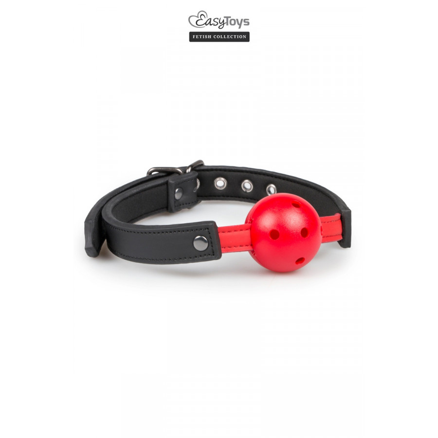 Baillon Gagged Ball Rouge – Easytoys Fetish Collection