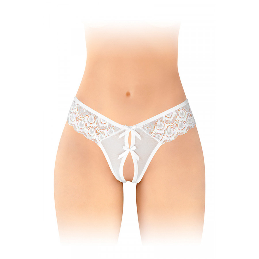 String ouvert Alicia blanc – Fashion Secret