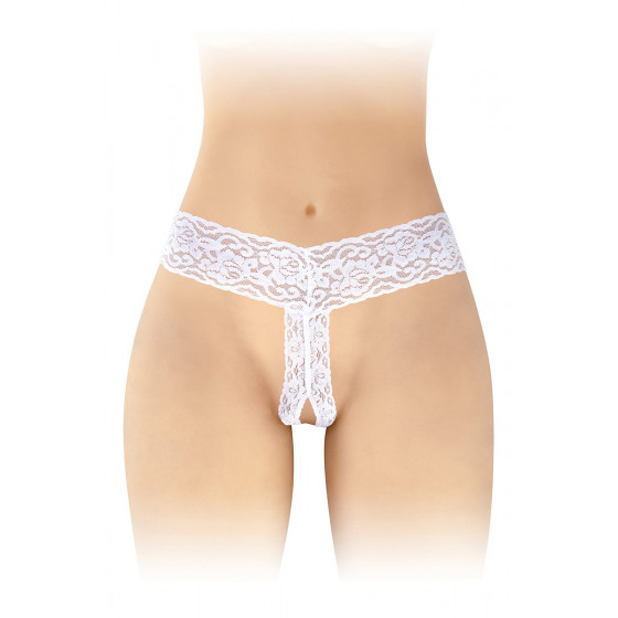String Ouvert Anita Blanc Pas Cher  - Livraison Rapide