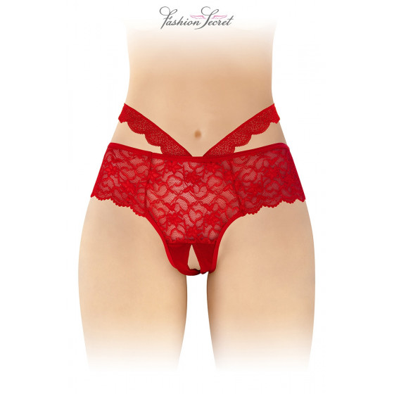 Culotte Ouverte Rouge Marie - Pas Cher  - Livraison Rapide