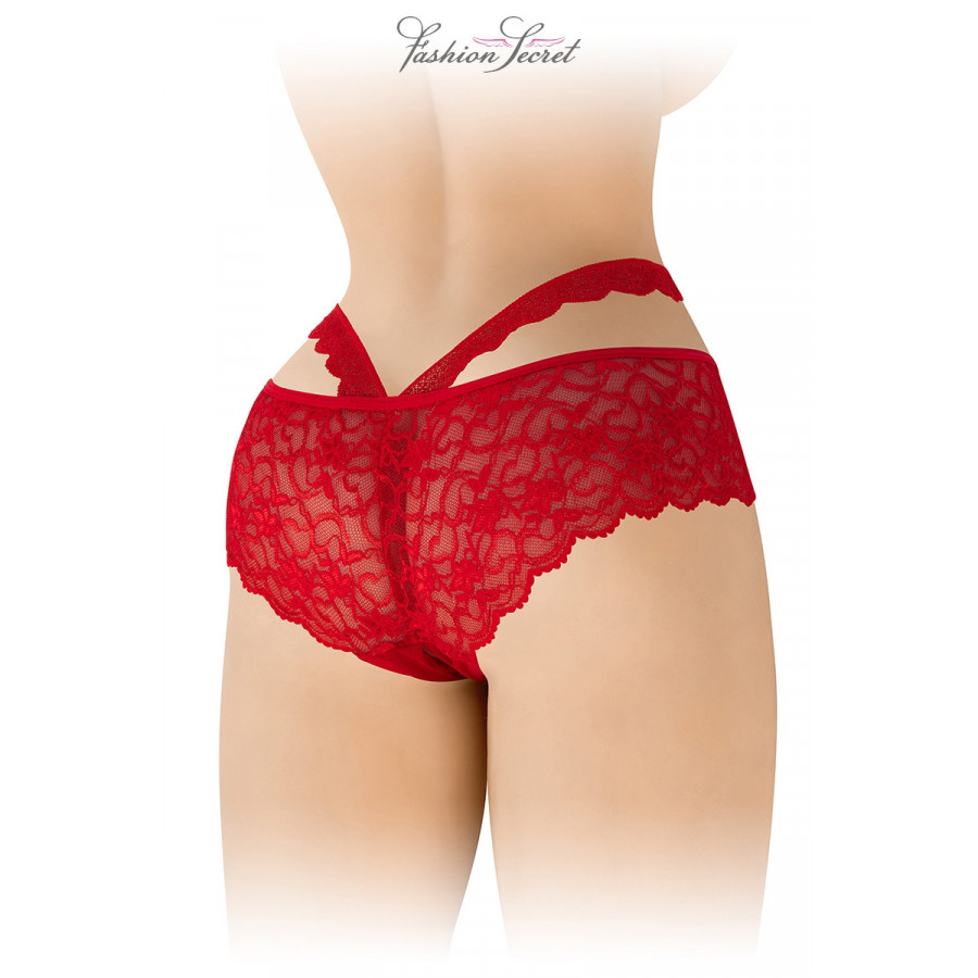 Culotte Ouverte Rouge Marie - Pas Cher  - Livraison Rapide