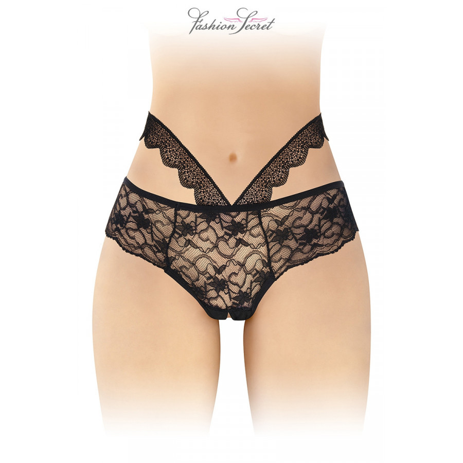 Culotte Ouverte Noire Marie - Pas Cher  - Livraison Rapide