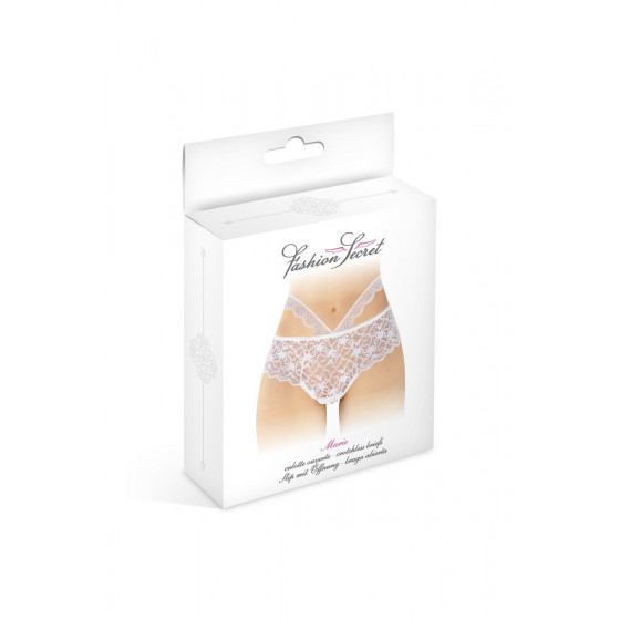 Culotte Ouverte Blanche Marie - Pas Cher  - Livraison Rapide