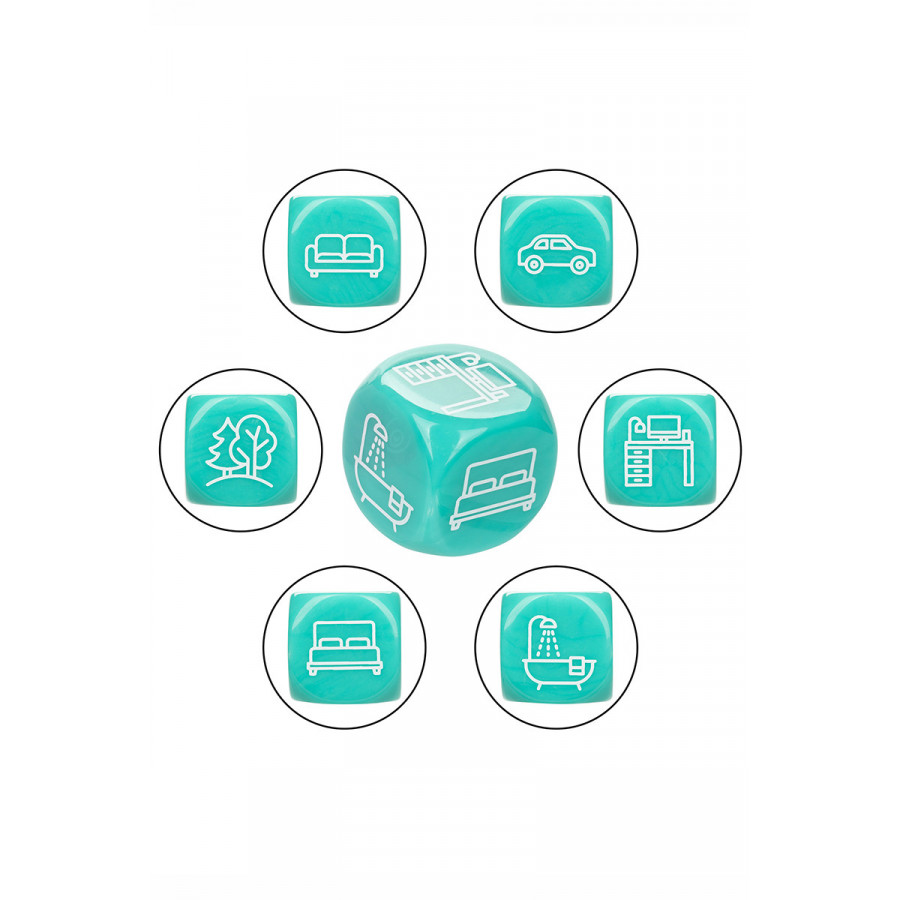 3 Dés Coquins Roll With It - CalExotics Pas Cher