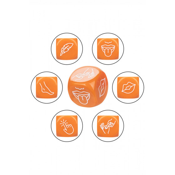 3 Dés Coquins Roll With It - CalExotics Pas Cher