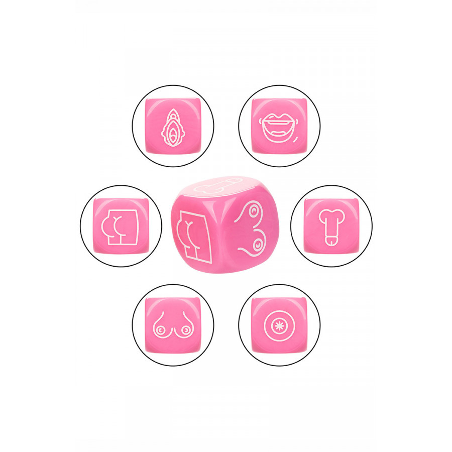 3 Dés Coquins Roll With It - CalExotics Pas Cher