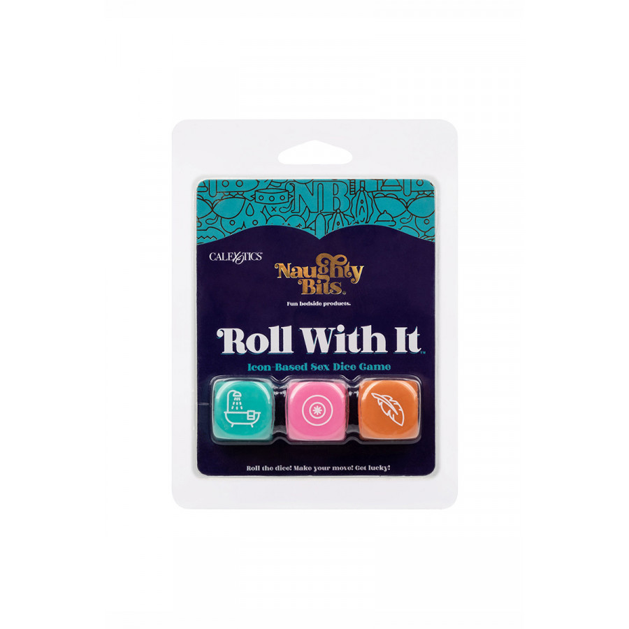 3 Dés Coquins Roll With It - CalExotics Pas Cher