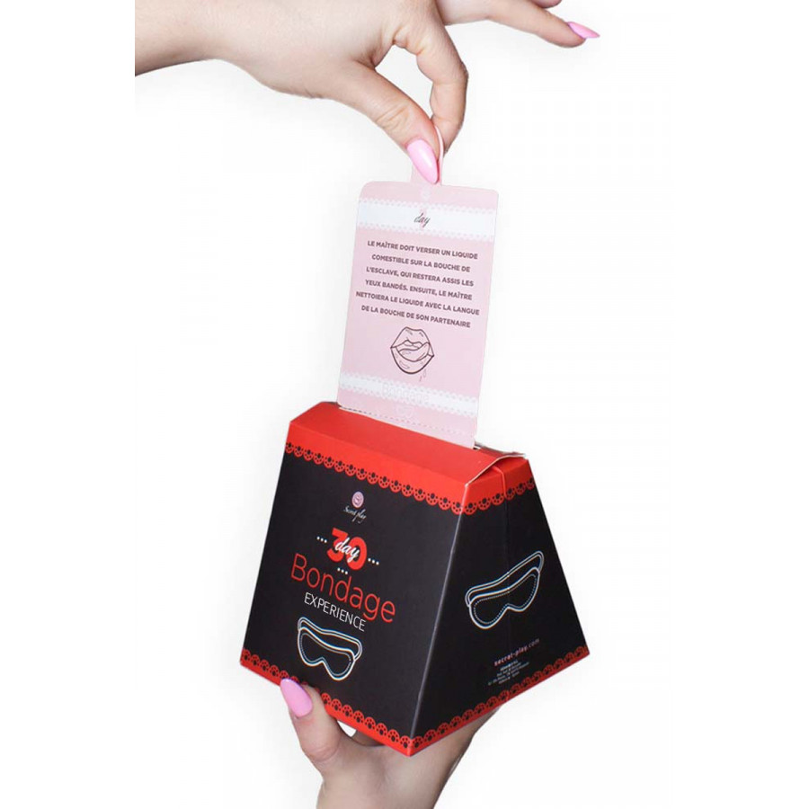 Jeu Challenge 30 Jours Bondage - Secret Play Pas Cher