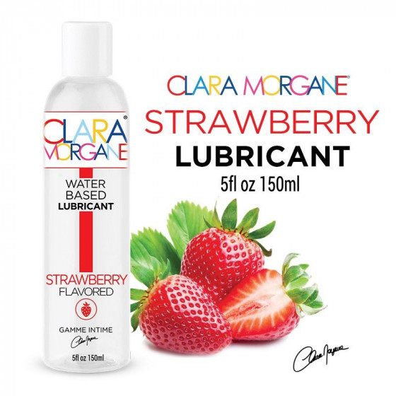 Lubrifiant Fraise 150 ml Clara Morgane Pas Cher