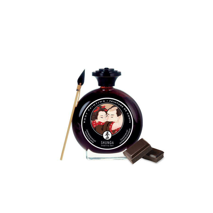 Peinture de Corps Embrassable - Chocolat Noir